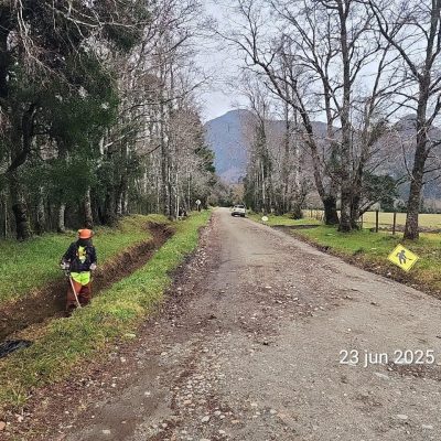 Roce despeje de faja vial